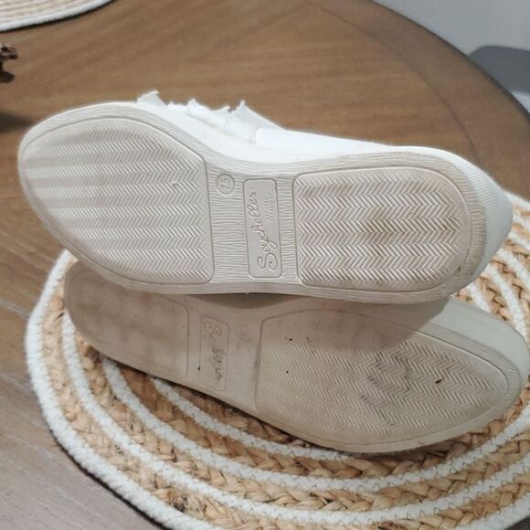 Seychelles, Anthropology Quake II ruffle linen sneakers, Size 7.5 - Picture 10 of 12